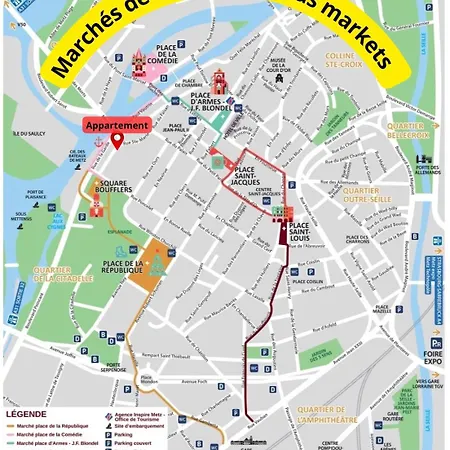 Le St-arnould - Vue Cathedrale, & Calme Μετς