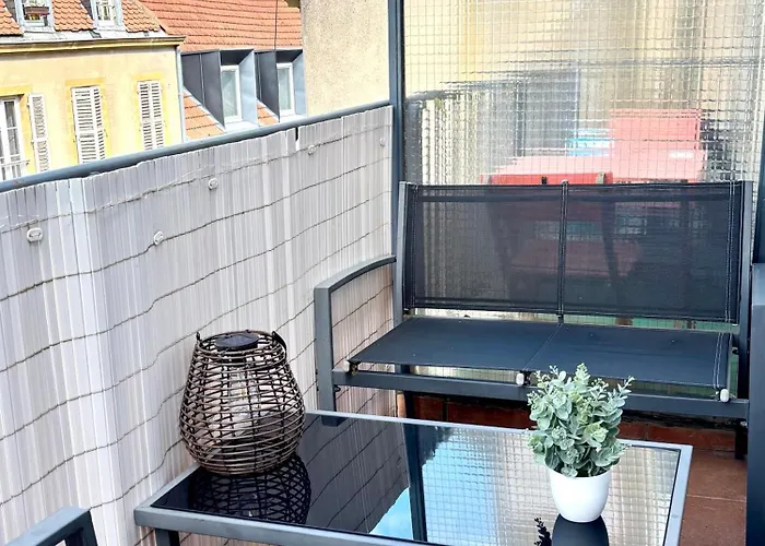 Le St-arnould - Vue Cathédrale, Central&calme Appartement *