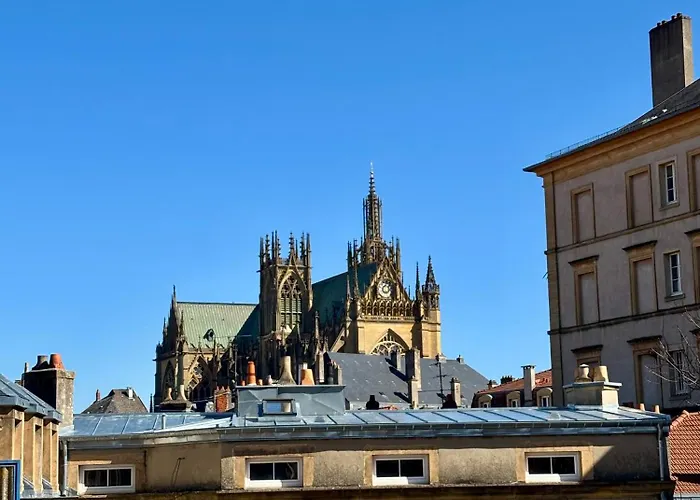 Le St-arnould - Vue Cathédrale, Central&calme Appartement